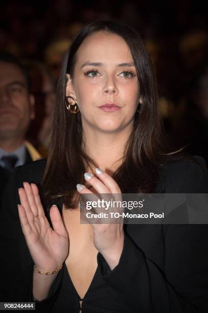 Pauline Ducruet attends the 42nd International Circus festival in Monte Carlo on January 20, 2018 in Monaco, Monaco.