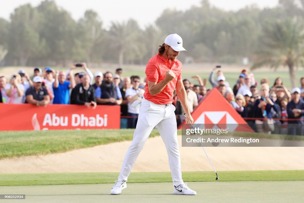 Abu Dhabi HSBC Golf Championship - Day Four