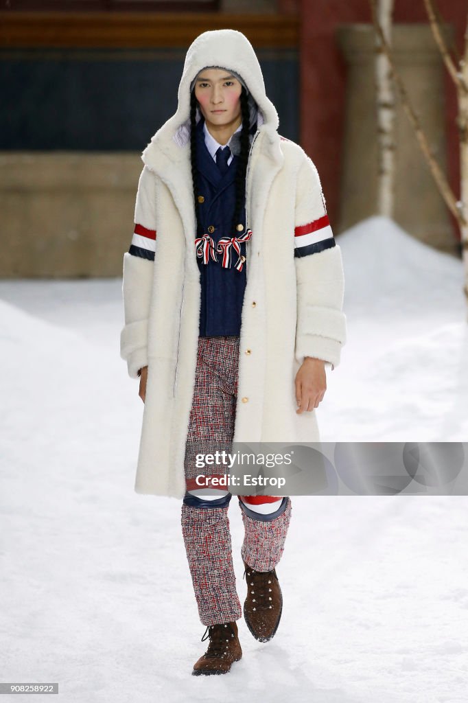 Thom Browne : Runway - Paris Fashion Week - Menswear F/W 2018-2019