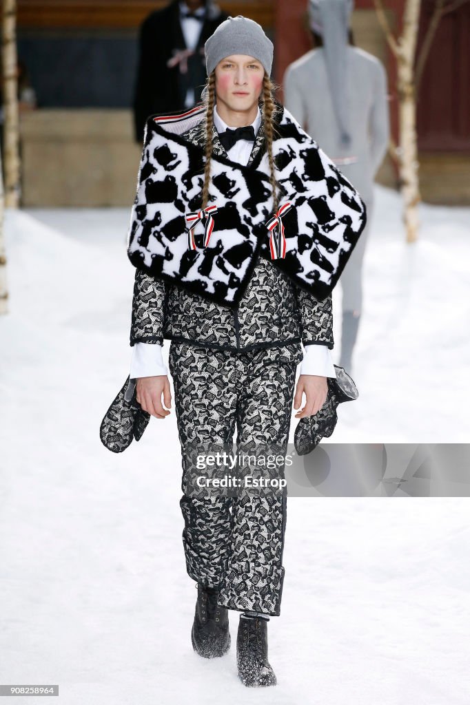 Thom Browne : Runway - Paris Fashion Week - Menswear F/W 2018-2019