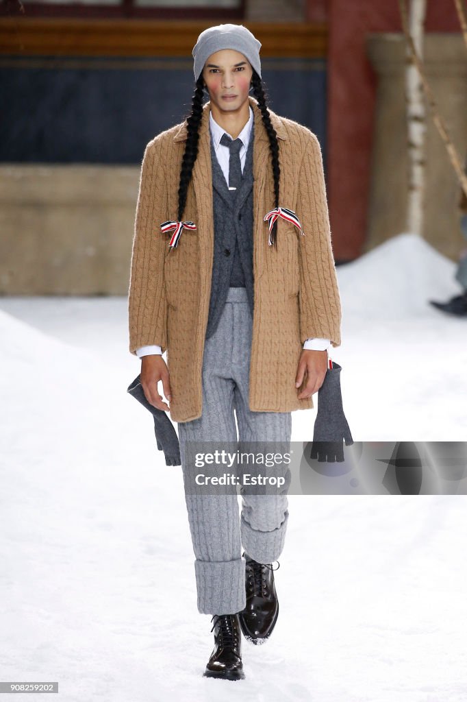 Thom Browne : Runway - Paris Fashion Week - Menswear F/W 2018-2019