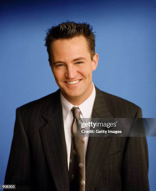 Actor Matthew Perry stars as Chandler Bing in NBC's comedy series "Friends."
