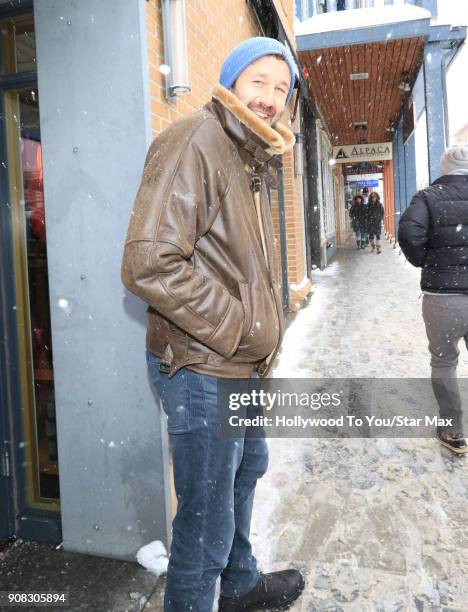 Chris O'Dowd is seen on January 20, 2018 in Salt Lake City, Utah.