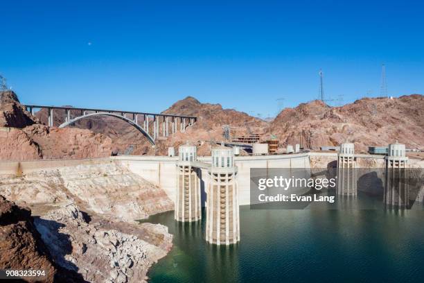 the hoover dam - lake mead national recreation area ストックフォトと画像