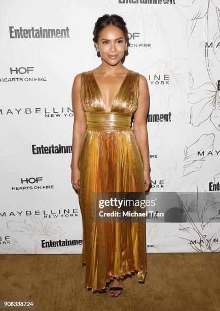 Lesley-Ann Brandt attends the Entertainment Weekly hosts celebration honoring nominees for The Screen Actors Guild Awards held on January 20, 2018 in...