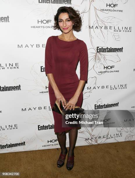 Necar Zadegan attends the Entertainment Weekly hosts celebration honoring nominees for The Screen Actors Guild Awards held on January 20, 2018 in Los...