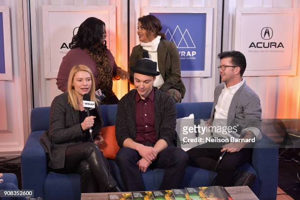 The cast of 'A Kid Like Jake' attends the Acura Studio at Sundance Film Festival 2018 on January 21, 2018 in Park City, Utah.