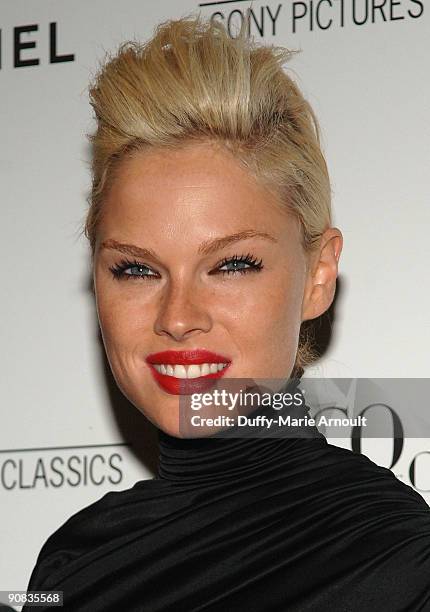 Kate Nauta attends the "Coco Before Chanel" New York Premiere at the Paris Theatre on September 15, 2009 in New York City.