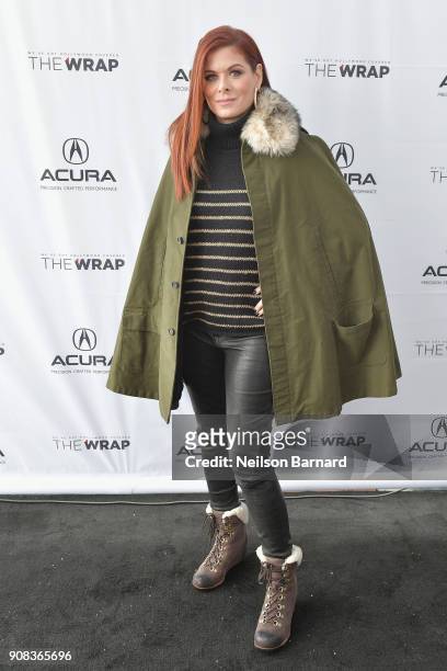 Actor Debra Messing of 'Search' attends the Acura Studio at Sundance Film Festival 2018 on January 21, 2018 in Park City, Utah.