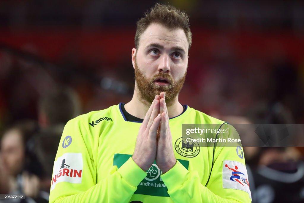 Germany v Denmark - EHF Euro Croatia 2018
