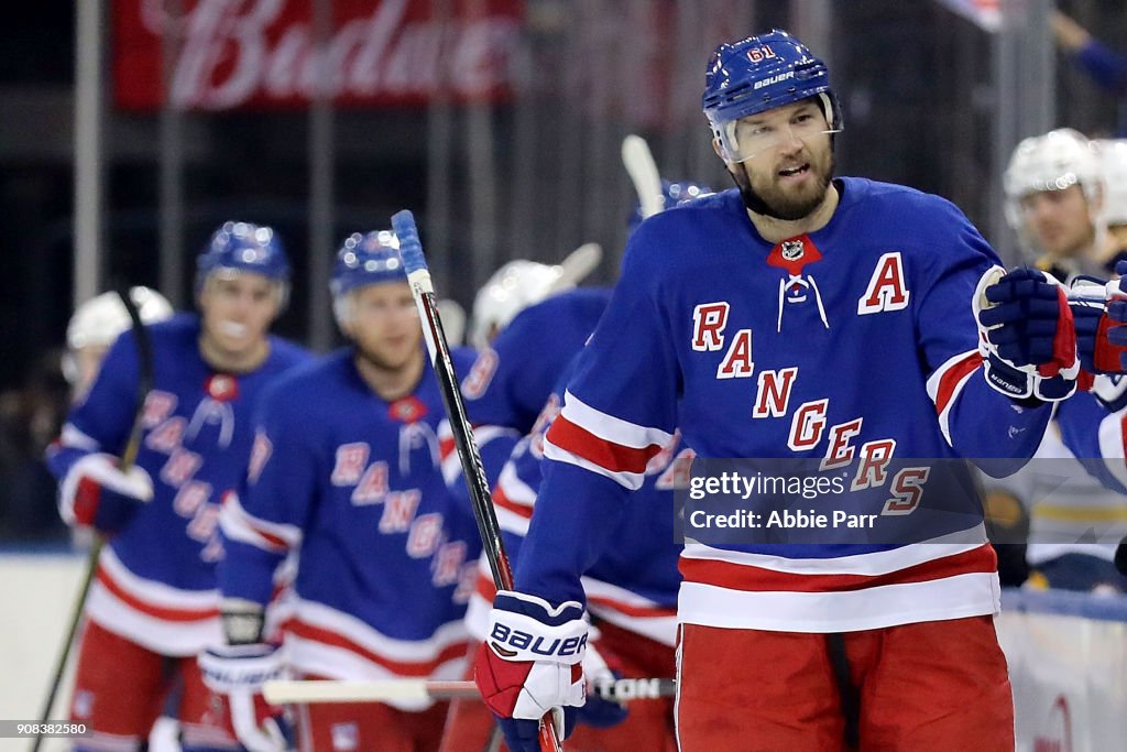 Buffalo Sabres v New York Rangers