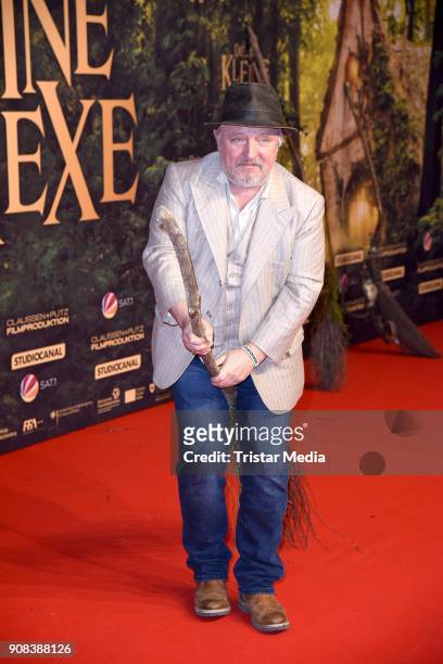 Axel Prahl attends the 'Die kleine Hexe' Premiere at Mathaeser Filmpalast on January 21, 2018 in Munich, Germany.