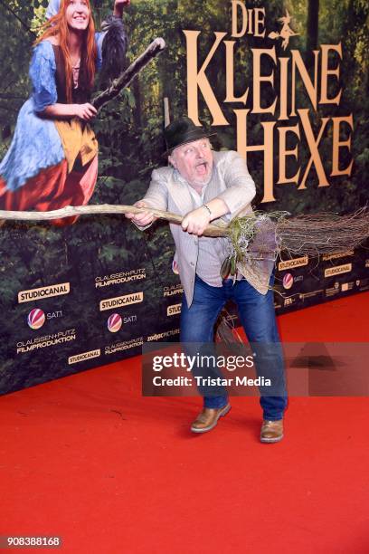 Axel Prahl attends the 'Die kleine Hexe' Premiere at Mathaeser Filmpalast on January 21, 2018 in Munich, Germany.