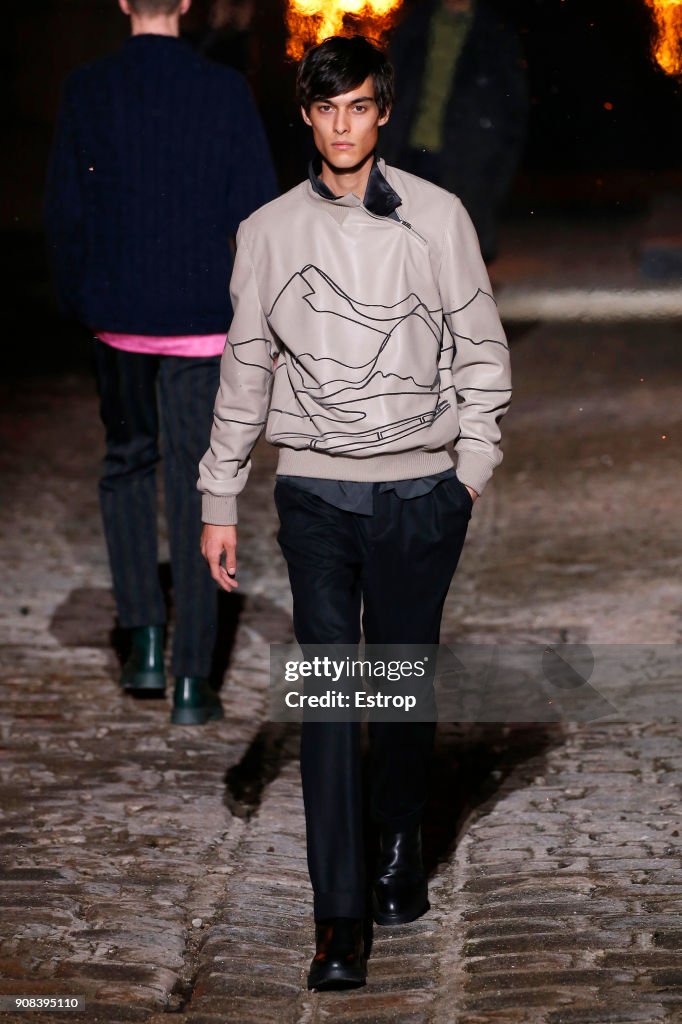 Hermes : Runway - Paris Fashion Week - Menswear F/W 2018-2019