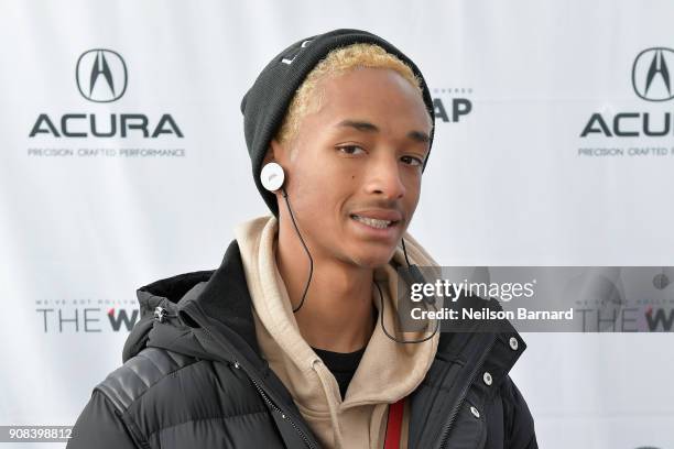 Actor Jaden Smith of 'Skate Kitchen' attends the Acura Studio at Sundance Film Festival 2018 on January 21, 2018 in Park City, Utah.