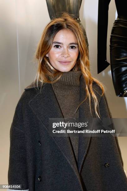 Miroslava Duma attends the "Azzedine Alaia : Je Suis Couturier" Exhibition as part of Paris Fashion Week. Held at "Azzedine Alaia Gallery" on January...
