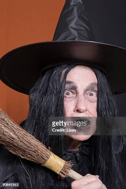 halloween witch - ugly witches stockfoto's en -beelden