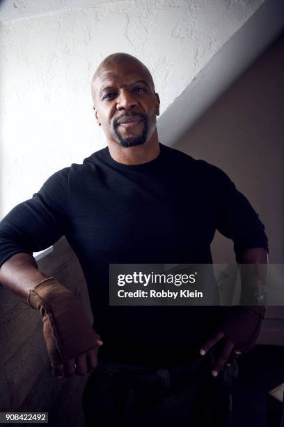 Terry Crews from the film 'Sorry To Bother You' poses for a portrait in the YouTube x Getty Images Portrait Studio at 2018 Sundance Film Festival on...