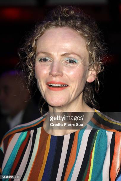 Maxine Peake attends the Paul Smith Menswear Fall/Winter 2018-2019 show as part of Paris Fashion Week on January 21, 2018 in Paris, France.