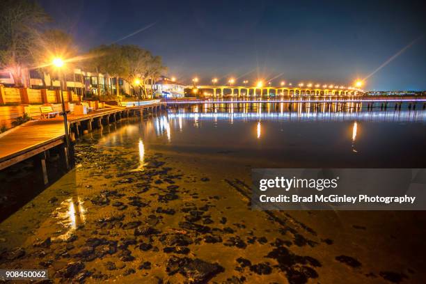 stuart boardwalk - stuart florida stock pictures, royalty-free photos & images