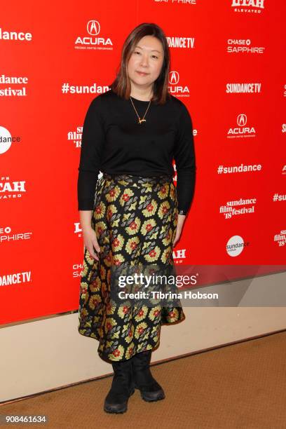 Director Sandi Tan attends the"Shirkers" Premiere during the 2018 Sundance Film Festival at Egyptian Theatre on January 21, 2018 in Park City, Utah.