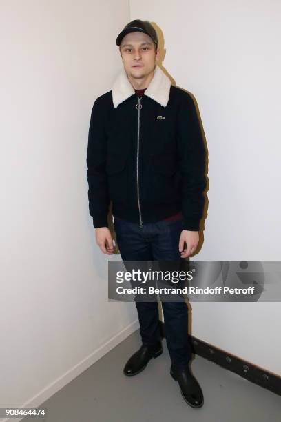 Actor Rod Paradot attends the "Azzedine Alaia : Je Suis Couturier" Exhibition as part of Paris Fashion Week. Held at "Azzedine Alaia Gallery" on...