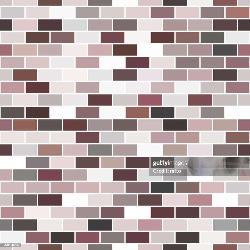 Endless Brick Pattern Seamless Brick Pattern High-Res Vector Graphic - Getty Images
