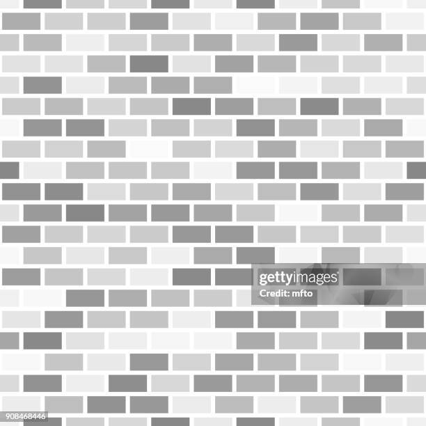 seamless brick pattern - yellow brick road stock illustrations