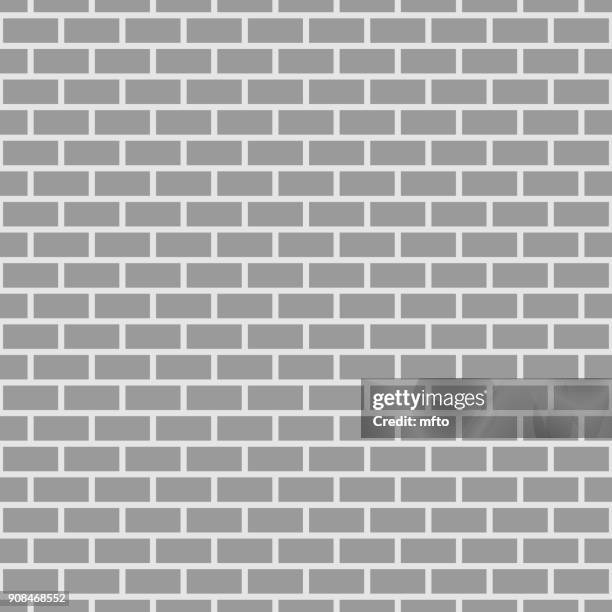 seamless brick pattern - brick pattern stock illustrations