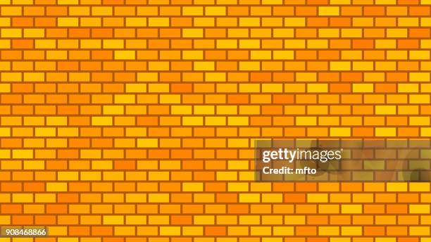 seamless brick pattern - gray brick wall stock illustrations