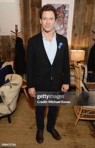 Actor Dominic West attends as Grey Goose Blue Door hosts the casts of game-changing films during the Sundance Film Festival at The Grey Goose Blue...