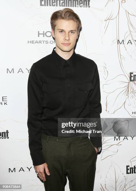 Logan Shroyer attends the Entertainment Weekly hosts celebration honoring nominees for The Screen Actors Guild Awards held on January 20, 2018 in Los...