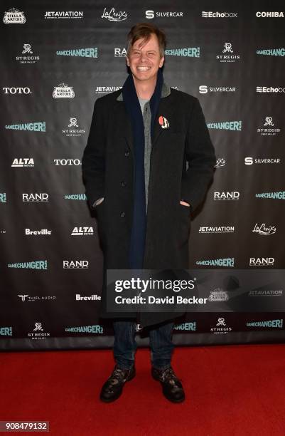 Actor Nick Morton attends the Gamechanger Films reception at the RAND Luxury Escape during the 2018 Sundance Film Festival at The St. Regis Deer...