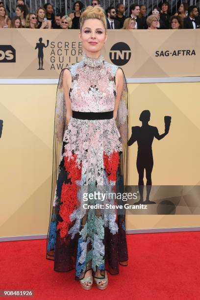 Actor Cara Buono attends the 24th Annual Screen Actors Guild Awards at The Shrine Auditorium on January 21, 2018 in Los Angeles, California.