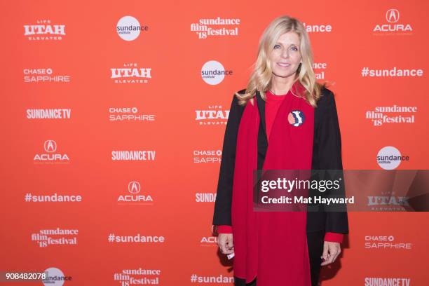 Producer Robbie Tollin attends the 2018 Sundance Film Festival Premiere of Netflix's original documentary "Seeing Allred" at the MARC theatre on...