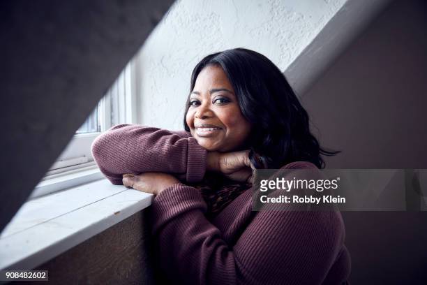 Octavia Spencer from the film 'A Kid Like Jake' poses for a portrait in the YouTube x Getty Images Portrait Studio at 2018 Sundance Film Festival on...