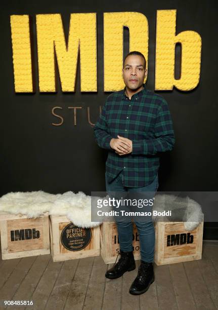 Director Reinaldo Marcus Green of 'Monsters and Men' attends The IMDb Studio and The IMDb Show on Location at The Sundance Film Festival on January...