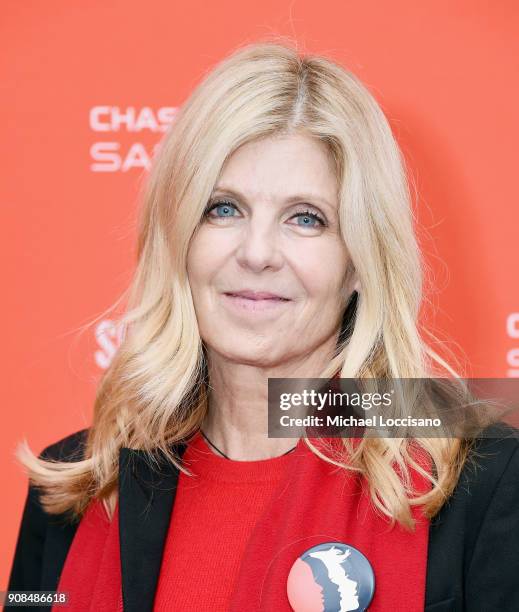 Producer Robbie Tollin attends the "Seeing Allred" Premiere during the 2018 Sundance Film Festival at The Marc Theatre on January 21, 2018 in Park...