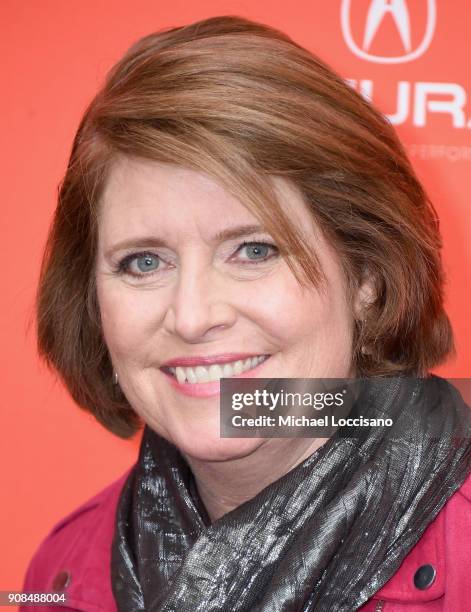 Director Sophie Sartain attend the "Seeing Allred" Premiere during the 2018 Sundance Film Festival at The Marc Theatre on January 21, 2018 in Park...