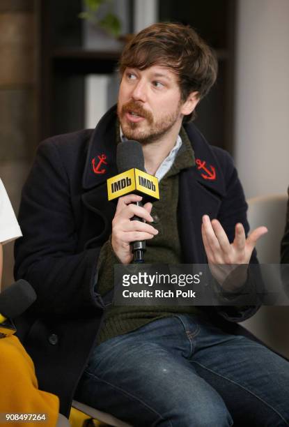 Actor John Gallagher Jr. Of 'The Miseducation of Cameron Post' attends The IMDb Studio and The IMDb Show on Location at The Sundance Film Festival on...