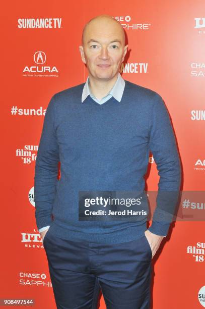 Filmmaker Samuel Collardey attends the A Polar Year" Premiere during the 2018 Sundance Film Festival at Egyptian Theatre on January 21, 2018 in Park...