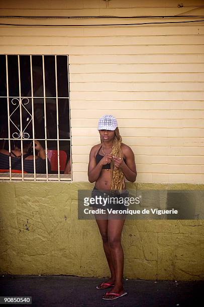 Prostitution in the neighborhood of El Centro de Medellin, Colombia.