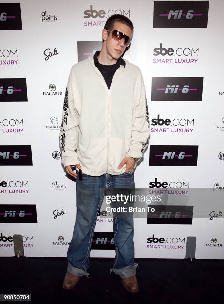 Elan J. Morrison attends Mi-6 Nightclub Grand Opening Party on September 15, 2009 in West Hollywood, California.