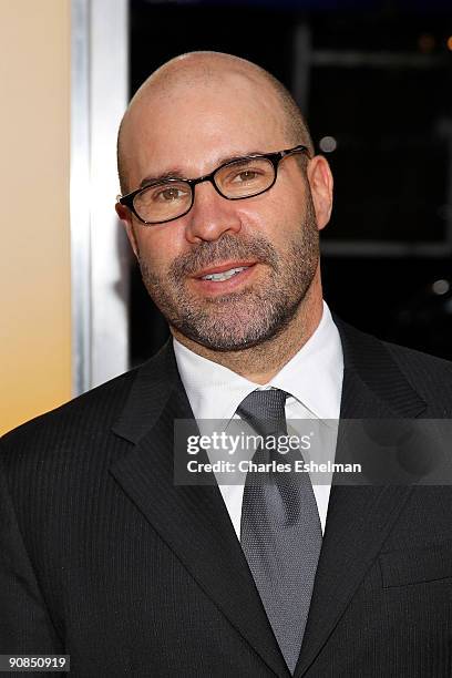 Writer Scott Burns attends the "The Informant" benefit screening at the Ziegfeld Theatre on September 15, 2009 in New York City.