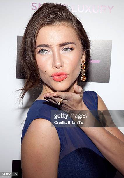 Jacqueline MacInnes Wood attends Mi-6 Nightclub Grand Opening Party on September 15, 2009 in West Hollywood, California.