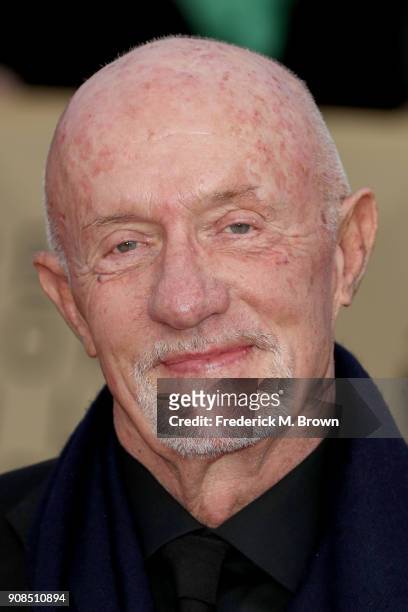 Actor Jonathan Banks attends the 24th Annual Screen Actors Guild Awards at The Shrine Auditorium on January 21, 2018 in Los Angeles, California....