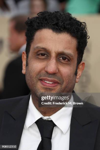 Actor Adeel Akhtar attends the 24th Annual Screen Actors Guild Awards at The Shrine Auditorium on January 21, 2018 in Los Angeles, California....