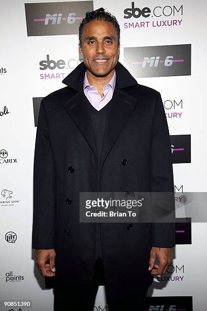 Rick Fox attends Mi-6 Nightclub Grand Opening Party on September 15, 2009 in West Hollywood, California.