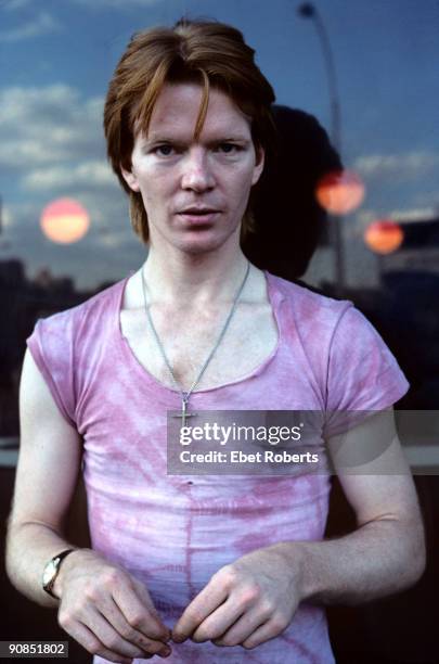 Jim Carroll poses in New York City on July 13,1980.