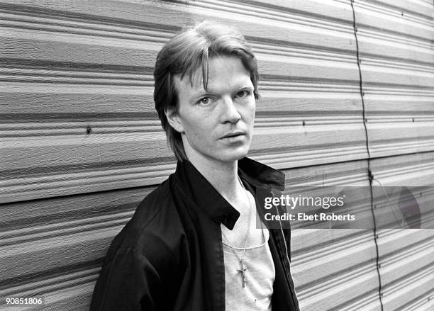 Jim Carroll poses in New York City on July 13,1980.